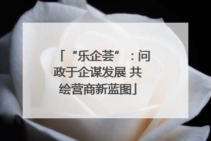 “乐企荟”：问政于企谋发展 共绘营商新蓝图