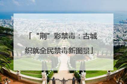 “荆”彩禁毒：古城织就全民禁毒新图景