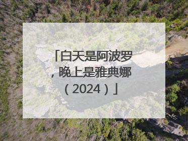 白天是阿波罗，晚上是雅典娜（2024）