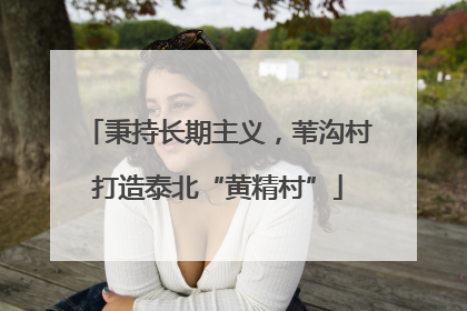 秉持长期主义，苇沟村打造泰北“黄精村”