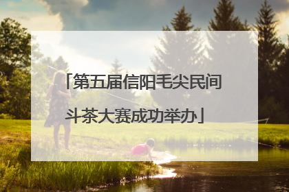 第五届信阳毛尖民间斗茶大赛成功举办
