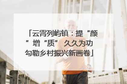云霄列屿镇：提“颜”增“质” 久久为功勾勒乡村振兴新画卷