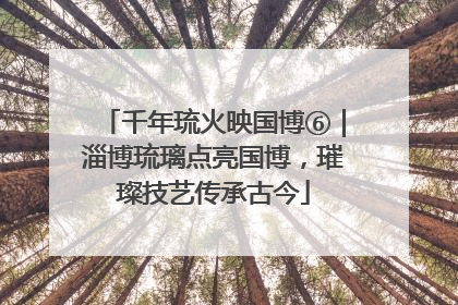 千年琉火映国博⑥｜淄博琉璃点亮国博，璀璨技艺传承古今