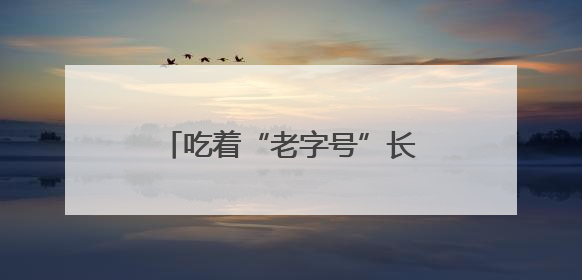 吃着“老字号”长大的“老师儿们”有话说：让老字号“安家”更“兴业”
