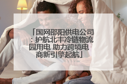 国网邵阳供电公司：护航北丰冷链物流园用电 助力跨境电商新引擎起航