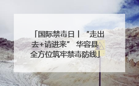 国际禁毒日丨“走出去+请进来” 华容县全方位筑牢禁毒防线