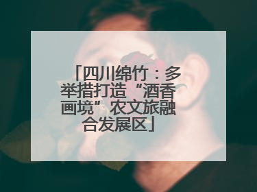 四川绵竹：多举措打造“酒香画境”农文旅融合发展区