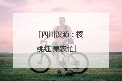 四川汉源：樱桃红 果农忙