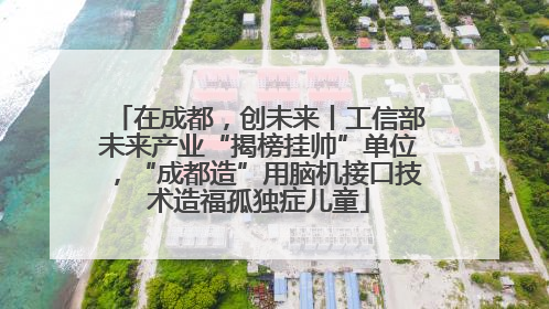 在成都，创未来丨工信部未来产业“揭榜挂帅”单位，“成都造”用脑机接口技术造福孤独症儿童