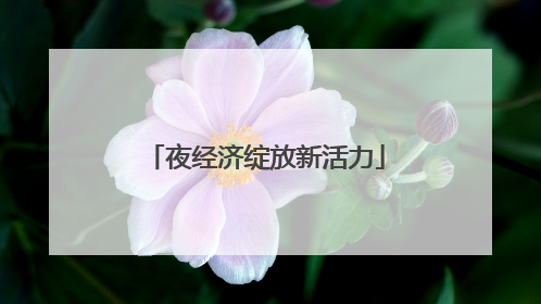 夜经济绽放新活力
