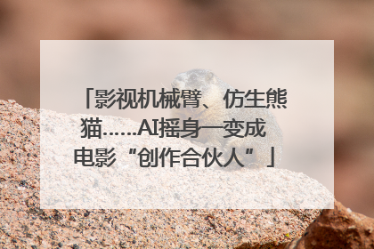 影视机械臂、仿生熊猫……AI摇身一变成电影“创作合伙人”