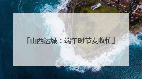 山西运城：端午时节麦收忙