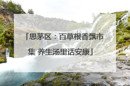 思茅区：百草根香飘市集 养生汤里话安康