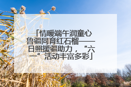 情暖端午润童心 鲁疆同育红石榴——日照援疆助力，“六一”活动丰富多彩