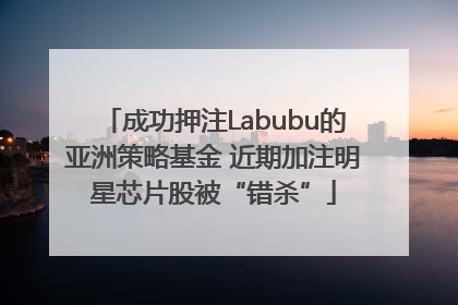 成功押注Labubu的亚洲策略基金 近期加注明星芯片股被“错杀”