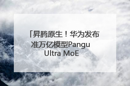 昇腾原生！华为发布准万亿模型Pangu Ultra MoE模型架构和训练细节