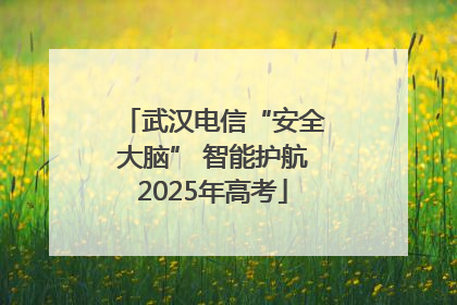 武汉电信“安全大脑” 智能护航2025年高考