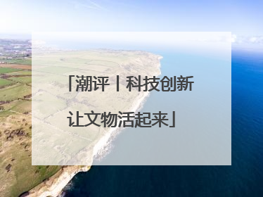 潮评丨科技创新让文物活起来