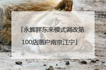 永辉胖东来模式调改第100店落户南京江宁