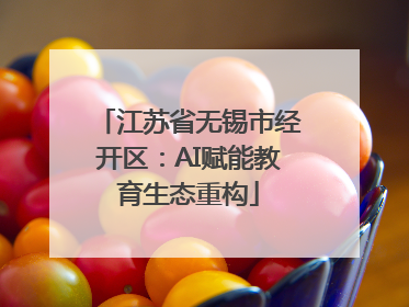 江苏省无锡市经开区：AI赋能教育生态重构