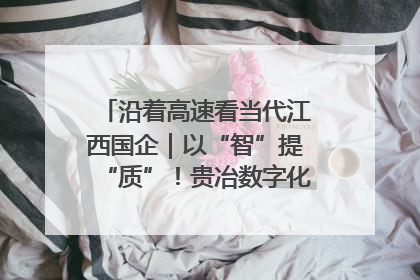 沿着高速看当代江西国企｜以“智”提“质”！贵冶数字化转型迈出新步伐