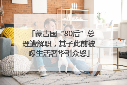 蒙古国“80后”总理遭解职，其子此前被曝生活奢华引众怒