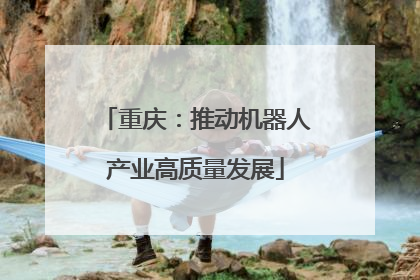 重庆：推动机器人产业高质量发展