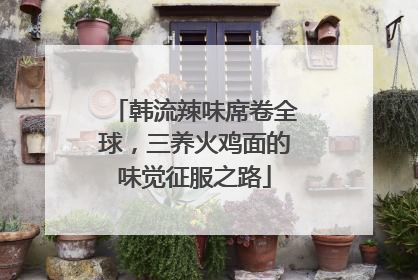韩流辣味席卷全球，三养火鸡面的味觉征服之路