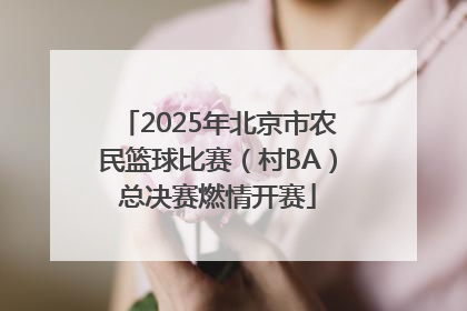 2025年北京市农民篮球比赛（村BA）总决赛燃情开赛