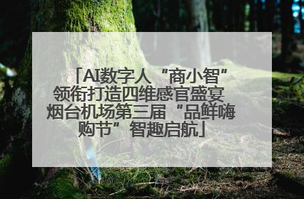 AI数字人“商小智”领衔打造四维感官盛宴 烟台机场第三届“品鲜嗨购节”智趣启航