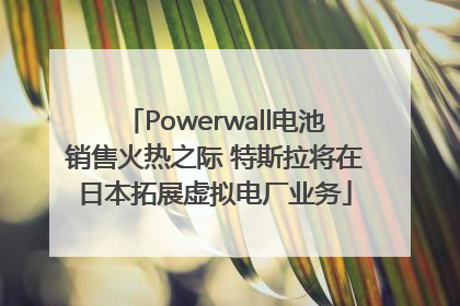 Powerwall电池销售火热之际 特斯拉将在日本拓展虚拟电厂业务